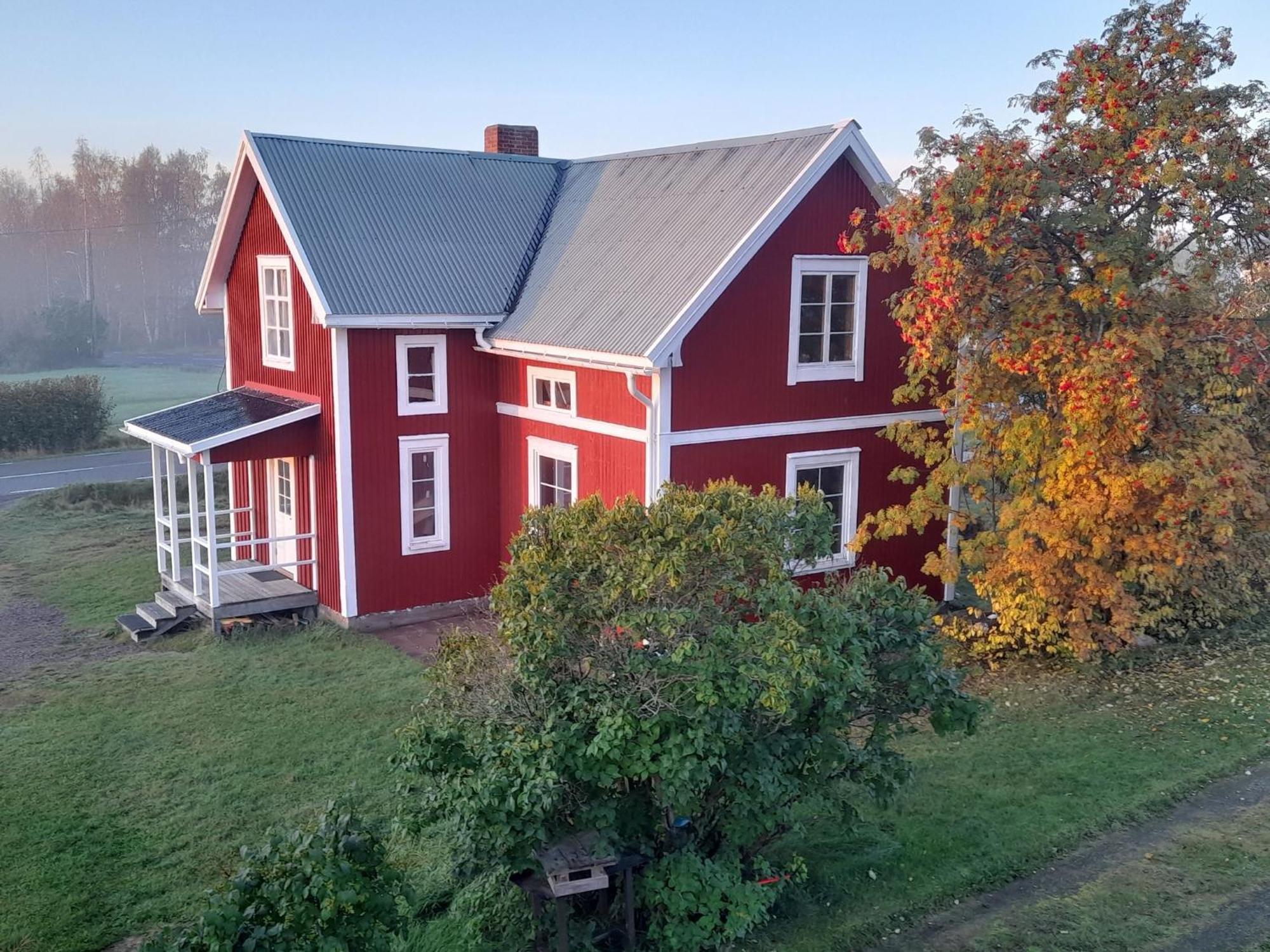 Authentic Scandinavian Log House Kalix Exteriér fotografie
